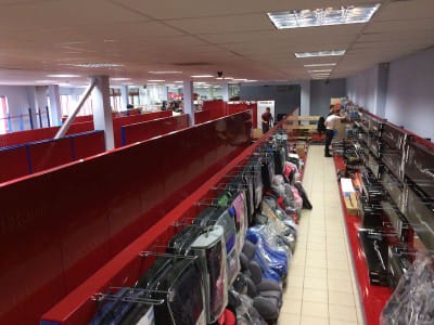Salome Tartu store, Estonia - delivery and installation of trade equipment 11